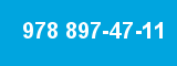 978 897-47-11